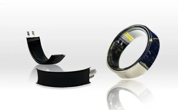 Wearable tech battery case study - custom curved battery design